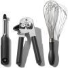 imageOXO Good Grips Stainless Steel Essential 4Piece Kitchen Gadget Set3Piece Gadget Set
