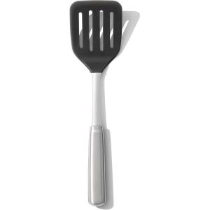 imageOXO Steel Silicone Flexible TurnerSteel Silicone Turner