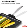 imageOXO Enhanced 11quot Griddle Pan PFASFree Ceramic Nonstick Durable Hard Anodized Cookware Scratch Resistant Stainless Steel Handle Good Grips Dishwasher Safe Oven safe Black