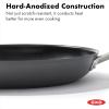 imageOXO Frying Pan Enhanced 12 Skillet Ceramic Nonstick Durable Hard Anodized Cookware Scratch Resistant Stainless Steel Handle Good Grips Dishwasher ampamp Oven safe BlackBlack