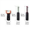 imageOXO Good Grips 3Piece Peeler Set  Beet Fennel Yam3Piece Peeler Set
