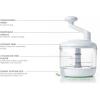 imageOXO Good Grips One Stop Chop Manual Food Processor Stainless Steel Plastic