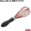 imageOXO Good Grips 9Inch Silicone Whisk  RedRedBlack