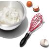 imageOXO Good Grips 9Inch Silicone Whisk  RedRedBlack