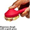 imageOXO Good Grips Medium Silicone Cookie Scoop ampamp Small Spatula Set Medium Cookie Scoop ampamp Small Spatula Red3 Scoops