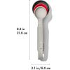 imageOXO Good Grips Medium Silicone Cookie Scoop ampamp Small Spatula Set Medium Cookie Scoop ampamp Small Spatula Red3 Scoops