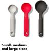 imageOXO Good Grips Medium Silicone Cookie Scoop ampamp Small Spatula Set Medium Cookie Scoop ampamp Small Spatula Red3 Scoops