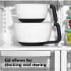 imageOXO Good Grips 2QT Plastic Batter Mixing Bowl White4QT