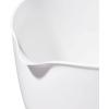 imageOXO Good Grips 3 Piece Plastic Mixing Bowl Set 2500 mlWhiteBlackWhiteBlack