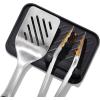 imageOXO Good Grips Grilling Tools Tongs and Turner Set Black