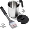 imageOXO Good Grips Grilling Tools Basting Pot and Brush Black