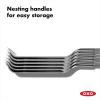 imageOXO Good Grips Grilling Tools Stainless Steel Grilling Skewers  Set of 6Skewers  Set of 6