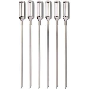imageOXO Good Grips Grilling Tools Stainless Steel Grilling Skewers  Set of 6Skewers  Set of 6