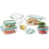 imageOXO Good Grips 1 Cup Smart Seal Glass Round Food Storage Container1 Count Pack of 2