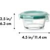 imageOXO Good Grips 1 Cup Smart Seal Glass Round Food Storage Container1 Cup