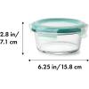imageOXO Good Grips 1 Cup Smart Seal Glass Round Food Storage Container2 Cup