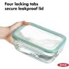 imageOXO Good Grips 16 Cup Smart Seal Leakproof Glass Rectangle Food Storage ContainerGlass