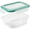 imageOXO Good Grips 16 Cup Smart Seal Leakproof Glass Rectangle Food Storage ContainerPlastic