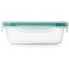 imageOXO Good Grips 16 Cup Smart Seal Leakproof Glass Rectangle Food Storage ContainerPlastic