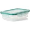 imageOXO Good Grips 16 Cup Smart Seal Leakproof Glass Rectangle Food Storage ContainerPlastic