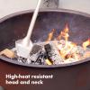 imageOXO Good Grips Grate Lifter Coal Rake 2Coal Shovel ampamp Rake Stainless SteelCoal Shovel  Rake Pack of 2