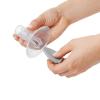 imageOXO Tot Breast Pump Parts Compact Drying Rack with Detail Brushes Gray 2 Piece Set