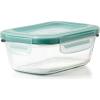 imageOXO Good Grips 16 Cup Smart Seal Leakproof Glass Rectangle Food Storage ContainerGlass