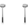 imageOXO Good Grips Grate Lifter Coal Rake 2Coal Shovel ampamp Rake Stainless SteelCoal Shovel  Rake Pack of 2