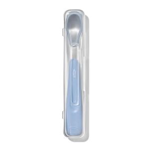 imageOXO Tot OntheGo Feeding Spoon with Travel Case  NavyDusk