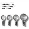imageOXO Good Grips 4 Piece Stainless Steel Measuring Cups with Magnetic SnapsCups