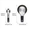 imageOXO Good Grips 4 Piece Stainless Steel Measuring Cups with Magnetic SnapsSet