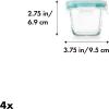 imageOXO Good Grips 4Piece Smart Seal Leakproof Mini Glass Container Set