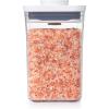 imageOXO Good Grips POP Container  Airtight Food Storage  Small Square Mini 04 Qt Ideal for baking powder spices dried herbs and chilesCONTAINER