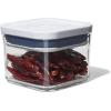 imageOXO Good Grips POP Container  Airtight Food Storage  Small Square Mini 04 Qt Ideal for baking powder spices dried herbs and chilesCONTAINER