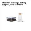 imageOXO Good Grips POP Container  Airtight Food Storage  Small Square Mini 04 Qt Ideal for baking powder spices dried herbs and chilesCONTAINER