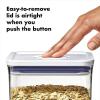imageOXO Good Grips POP Container  Airtight Food Storage  Small Square Mini 04 Qt Ideal for baking powder spices dried herbs and chilesCONTAINER