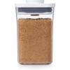 imageOXO Good Grips POP Container  Airtight Food Storage  Small Square Mini 04 Qt Ideal for baking powder spices dried herbs and chilesCONTAINER