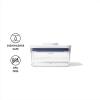 imageOXO Good Grips POP Container  Airtight Food Storage  Small Square Mini 04 Qt Ideal for baking powder spices dried herbs and chilesCONTAINER