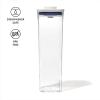 imageOXO Good Grips POP Container  Airtight Food Storage  Small Square Mini 04 Qt Ideal for baking powder spices dried herbs and chilesCONTAINER