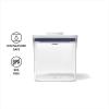 imageOXO Good Grips POP Container  Airtight Food Storage  Small Square Mini 04 Qt Ideal for baking powder spices dried herbs and chilesCONTAINER