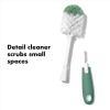 imageOXO Tot Bottle Brush with Nipple Cleaner and Stand  Teal 1 Count Pack of 1Sage