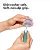 imageOXO Tot Bottle Brush with Nipple Cleaner and Stand  Teal 1 Count Pack of 1Sage
