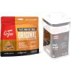 imageORIJEN Freeze Dried Cat Treats Original and OXO Good Grips Pet POP Container  11 Qt