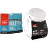 imageORIJEN Freeze Dried Cat Treats Six Fish and OXO Good Grips Pet POP Container  30 Qt