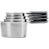 imageOXO Good Grips 4 Piece Stainless Steel Measuring Cups with Magnetic SnapsCups