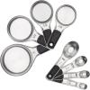 imageOXO Good Grips 4 Piece Stainless Steel Measuring Cups with Magnetic SnapsSet