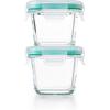 imageOXO Good Grips 4Piece Smart Seal Leakproof Mini Glass Container Set