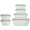 imageOXO Good Grips Smart Seal  12 Piece Glass Container SetClearBlue