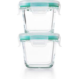 imageOXO Good Grips 4Piece Smart Seal Leakproof Mini Glass Container Set