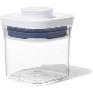 imageOXO Good Grips POP Container  Airtight Food Storage  Small Square Mini 04 Qt Ideal for baking powder spices dried herbs and chilesCONTAINER